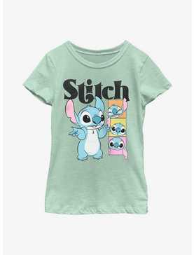 Disney Lilo & Stitch Faces of Stitch Youth Girls T-Shirt, , hi-res