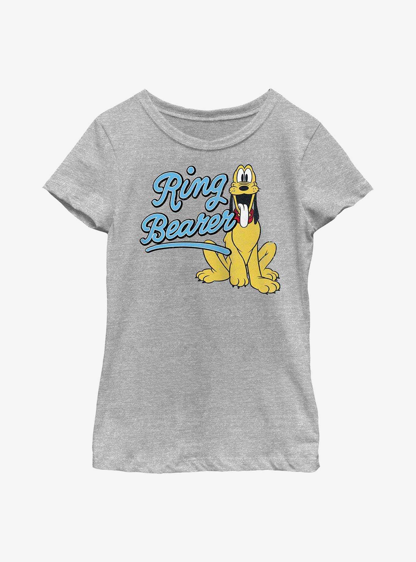 Disney Pluto Ring Bearer Youth Girls T-Shirt, , hi-res