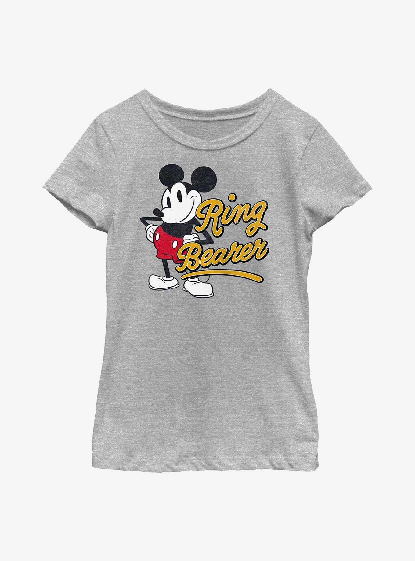 Disney Mickey Mouse Ring Bearer Youth Girls T-Shirt, , hi-res