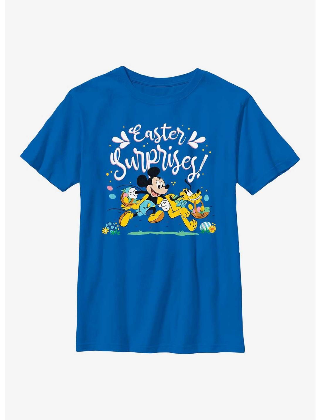 Disney Mickey Mouse Easter Surprises Youth T-Shirt, ROYAL, hi-res