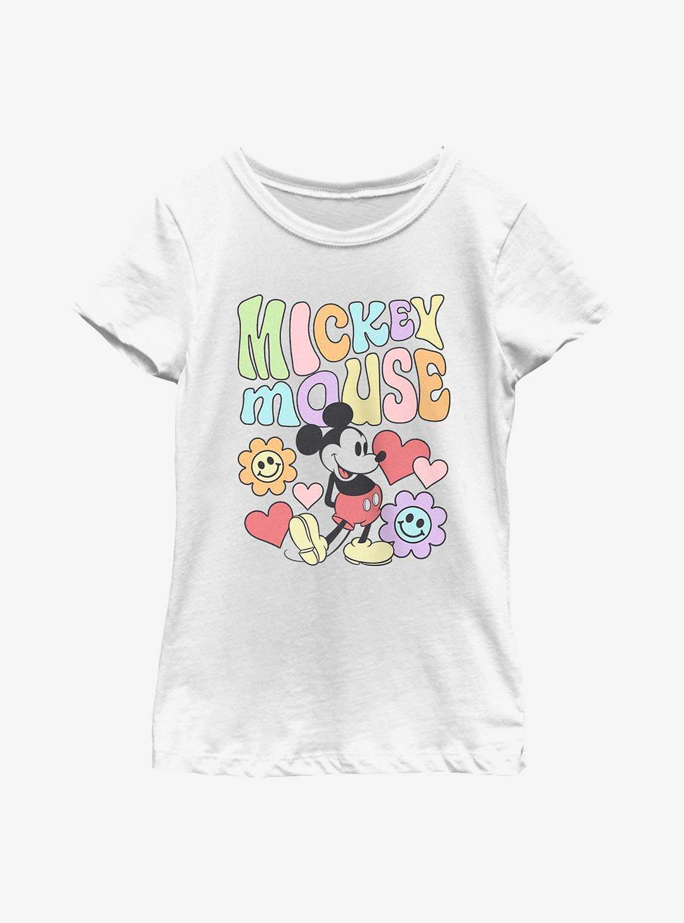 Disney Mickey Mouse Groovy Mickey Youth Girls T-Shirt, , hi-res