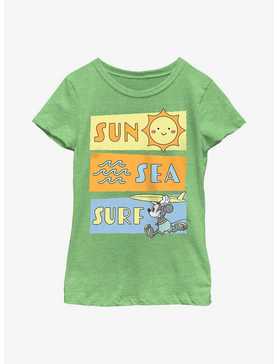 Disney Mickey Mouse Sun Sea Surf Youth Girls T-Shirt, , hi-res