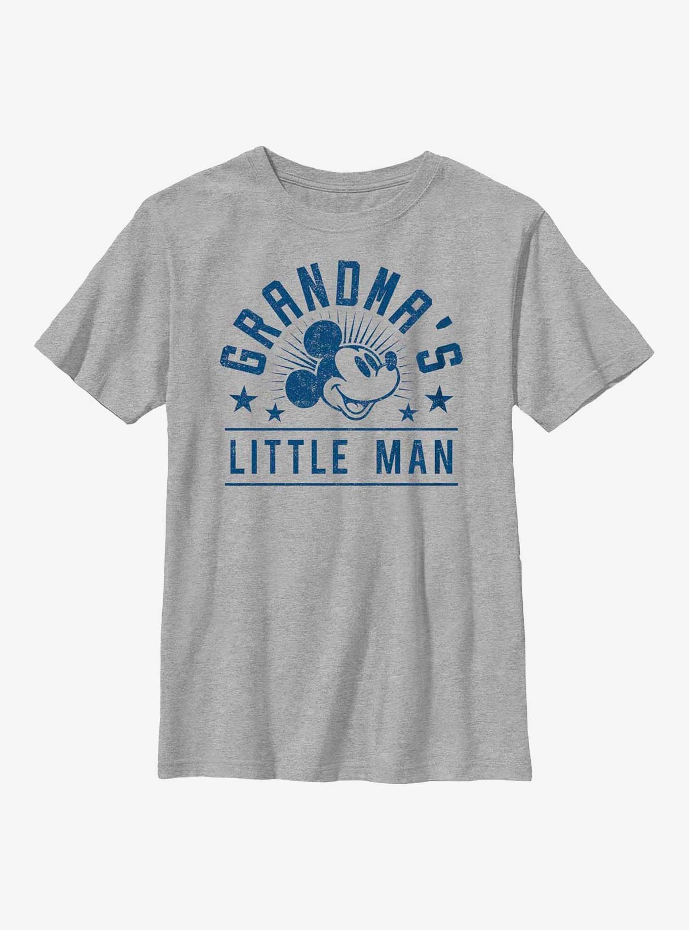 Disney Mickey Mouse Grandma's Little Man Youth T-Shirt, , hi-res