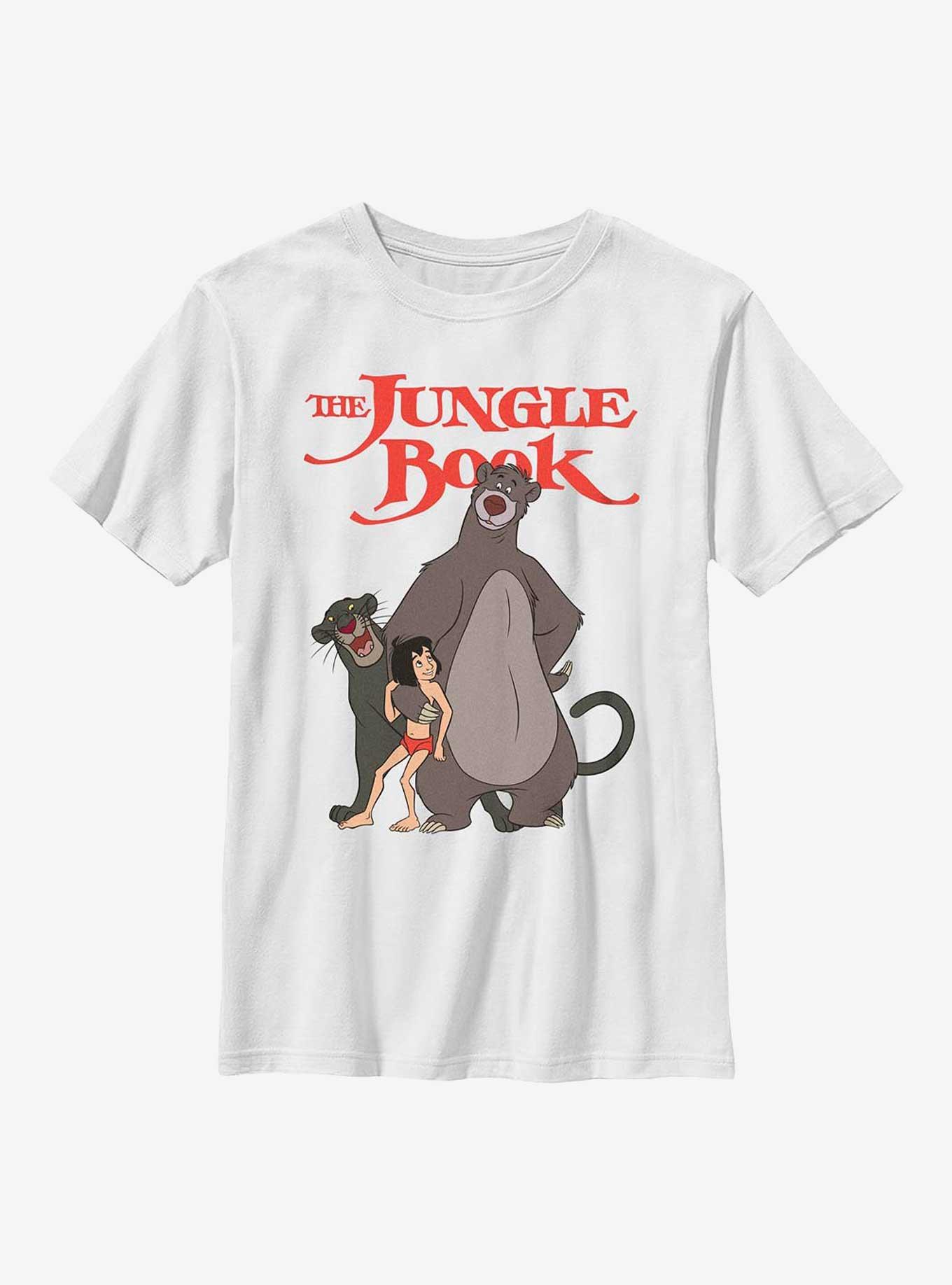 Disney The Jungle Book Almost Family Youth T-Shirt, WHITE, hi-res