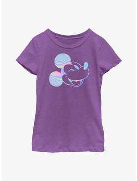 Disney Mickey Mouse Head Outline Groovy Youth Girls T-Shirt, , hi-res