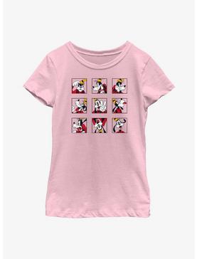 Disney Goofy Grid Expressions Youth Girls T-Shirt, , hi-res