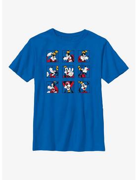 Disney Goofy Grid Expressions Youth T-Shirt, , hi-res