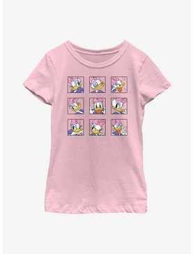 Disney Daisy Duck Grid Expressions Youth Girls T-Shirt, , hi-res
