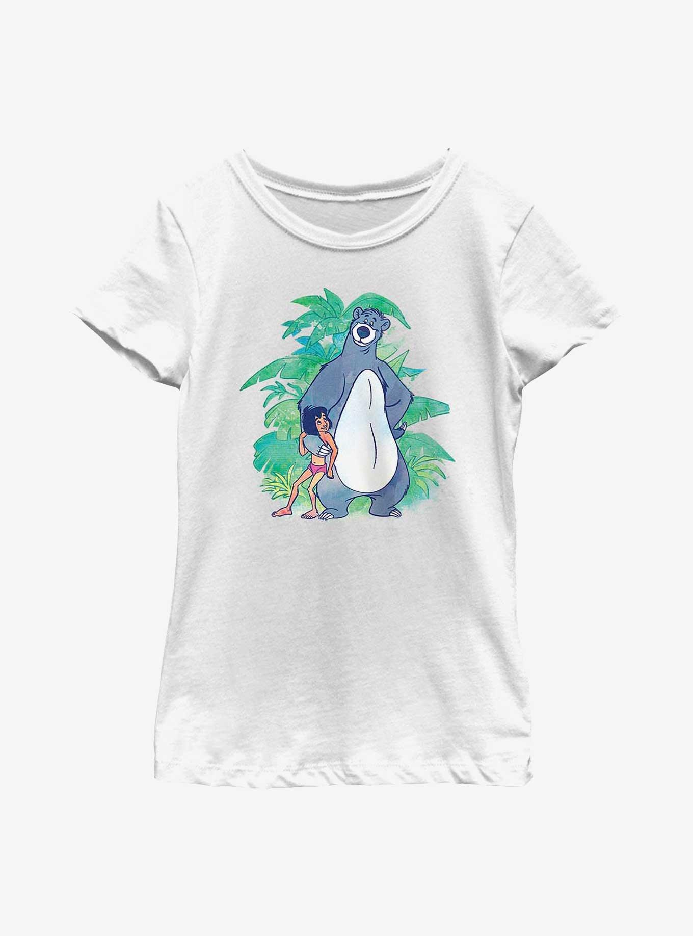 Disney The Jungle Book Jungle Boogie Youth Girls T-Shirt, WHITE, hi-res