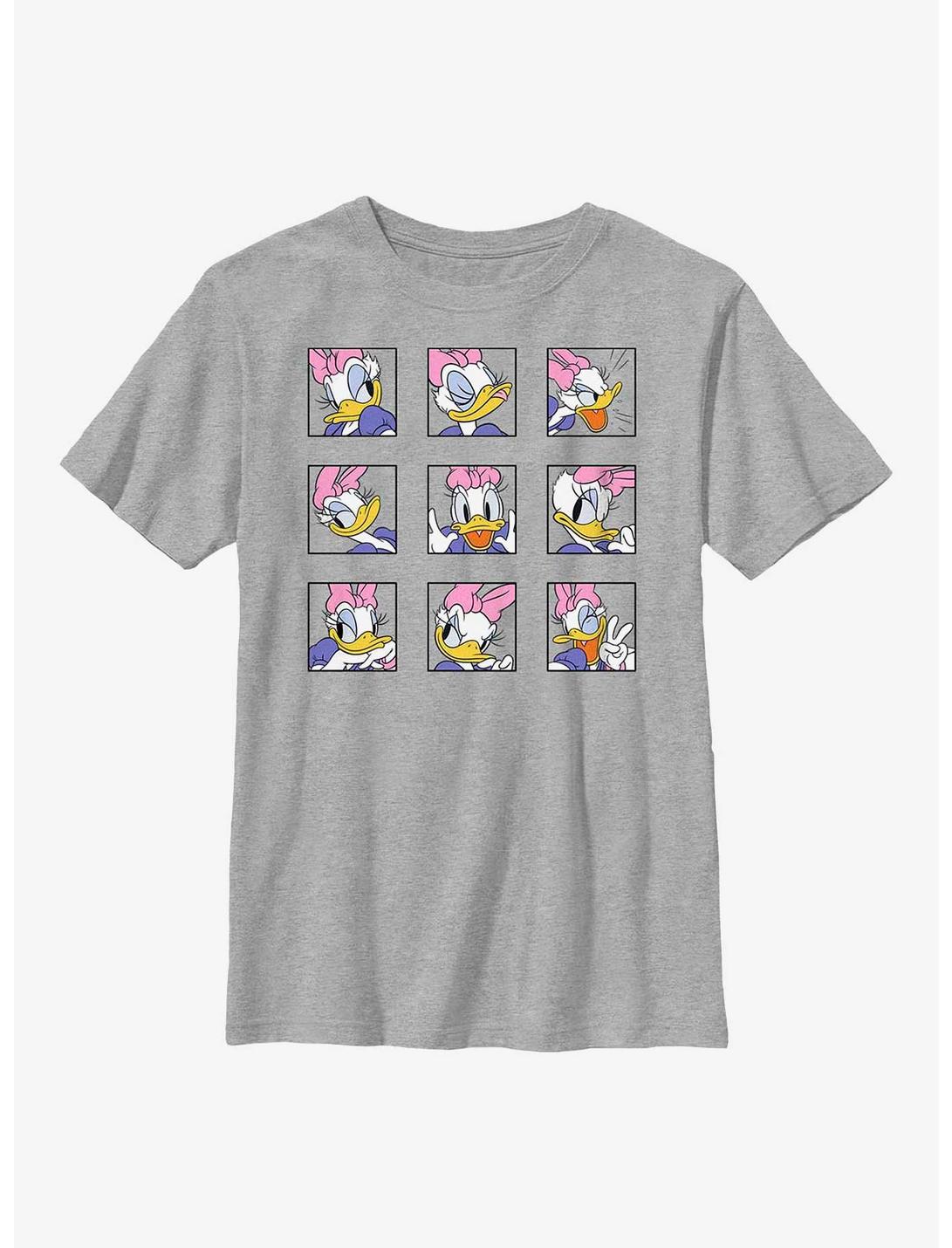 Disney Daisy Duck Grid Expressions Youth T-Shirt, ATH HTR, hi-res