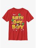 Disney Pluto Birthday Boy Youth T-Shirt, RED, hi-res