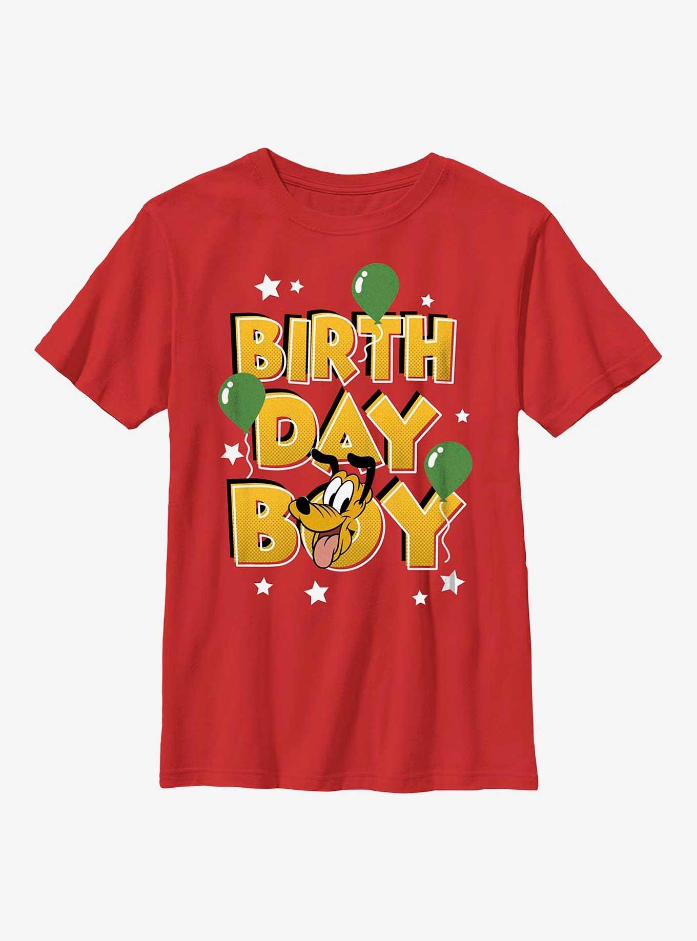 Disney Pluto Birthday Boy Youth T-Shirt, , hi-res