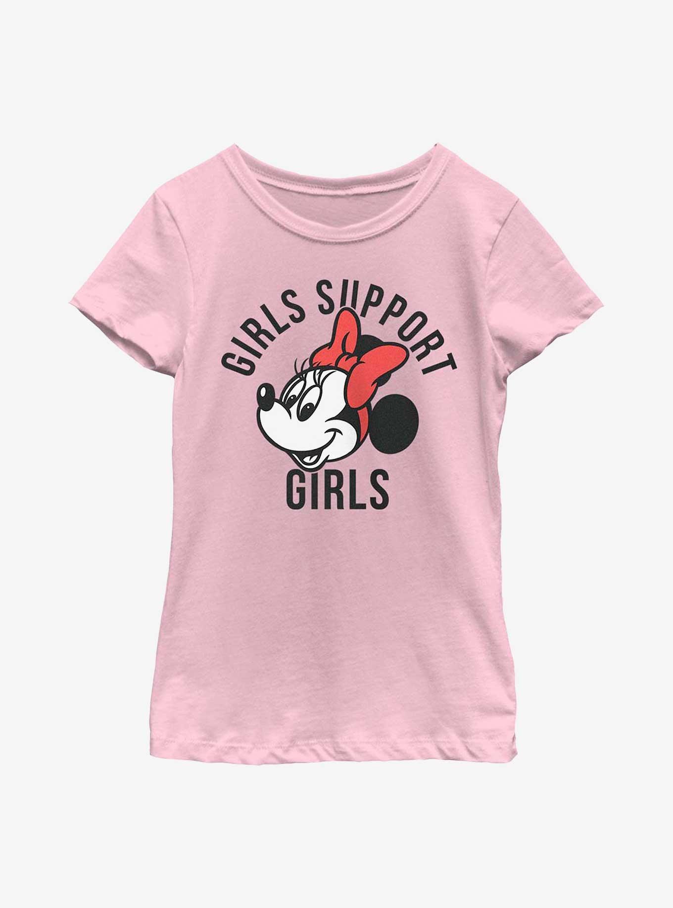 Disney Minnie Mouse Girls Support Girls Youth Girls T-Shirt, , hi-res