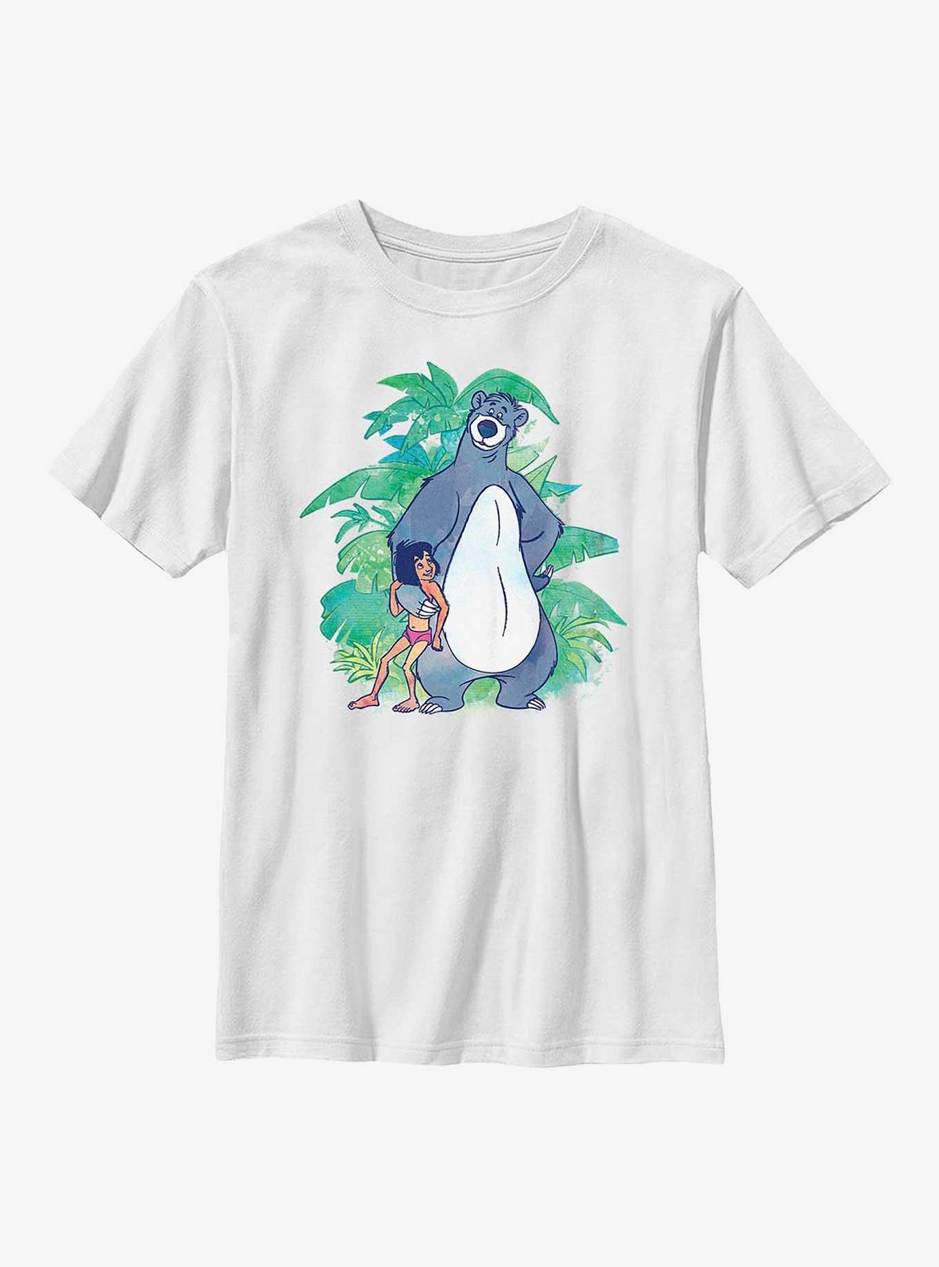 Disney The Jungle Book Jungle Boogie Youth T-Shirt, WHITE, hi-res