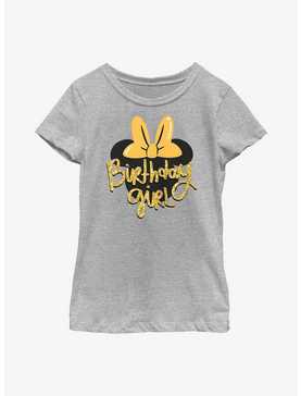 Disney Minnie Mouse Birthday Girl Youth Girls T-Shirt, , hi-res