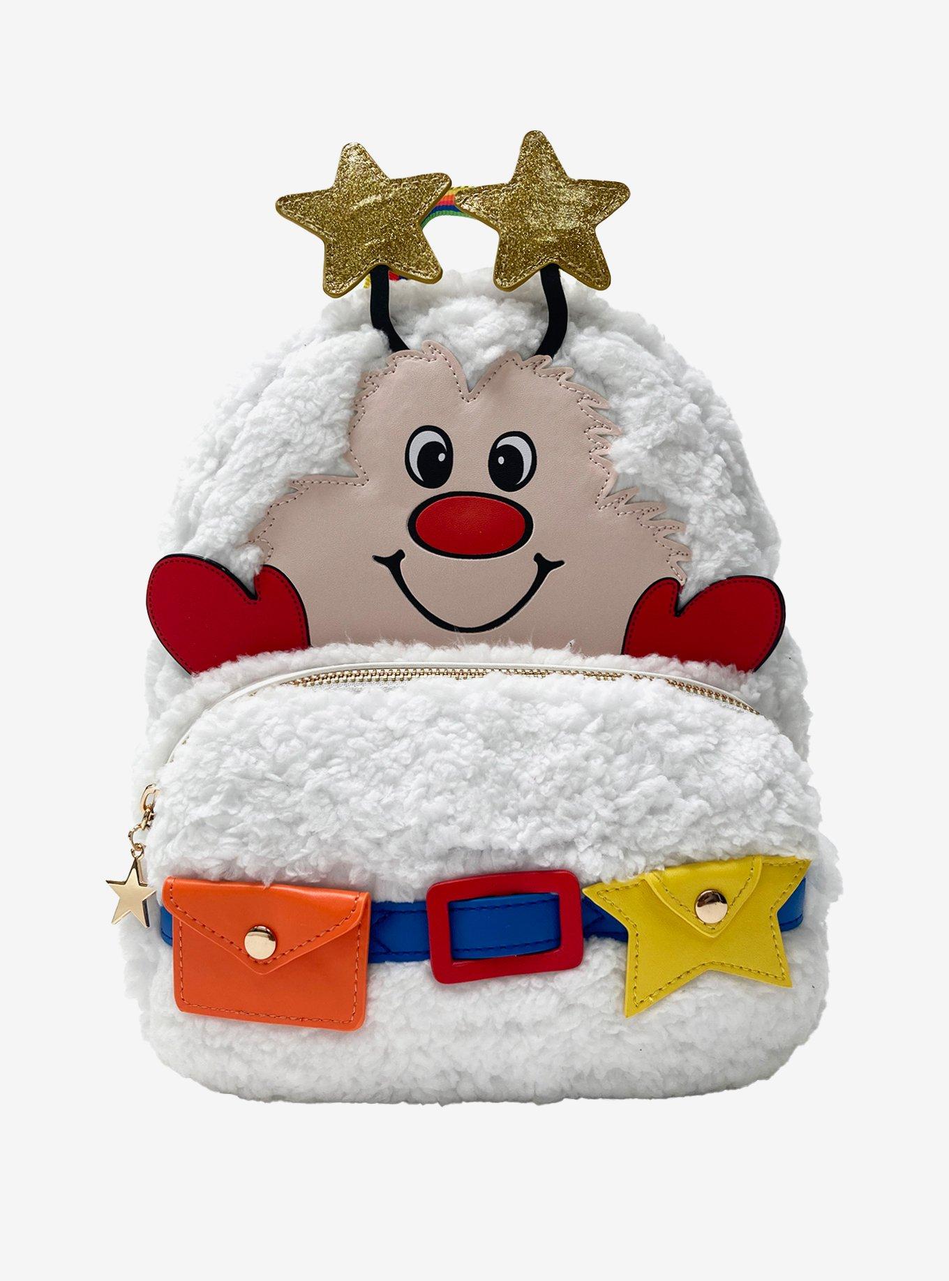 Rainbow Brite Twink Fuzzy Figural Mini Backpack | Hot Topic