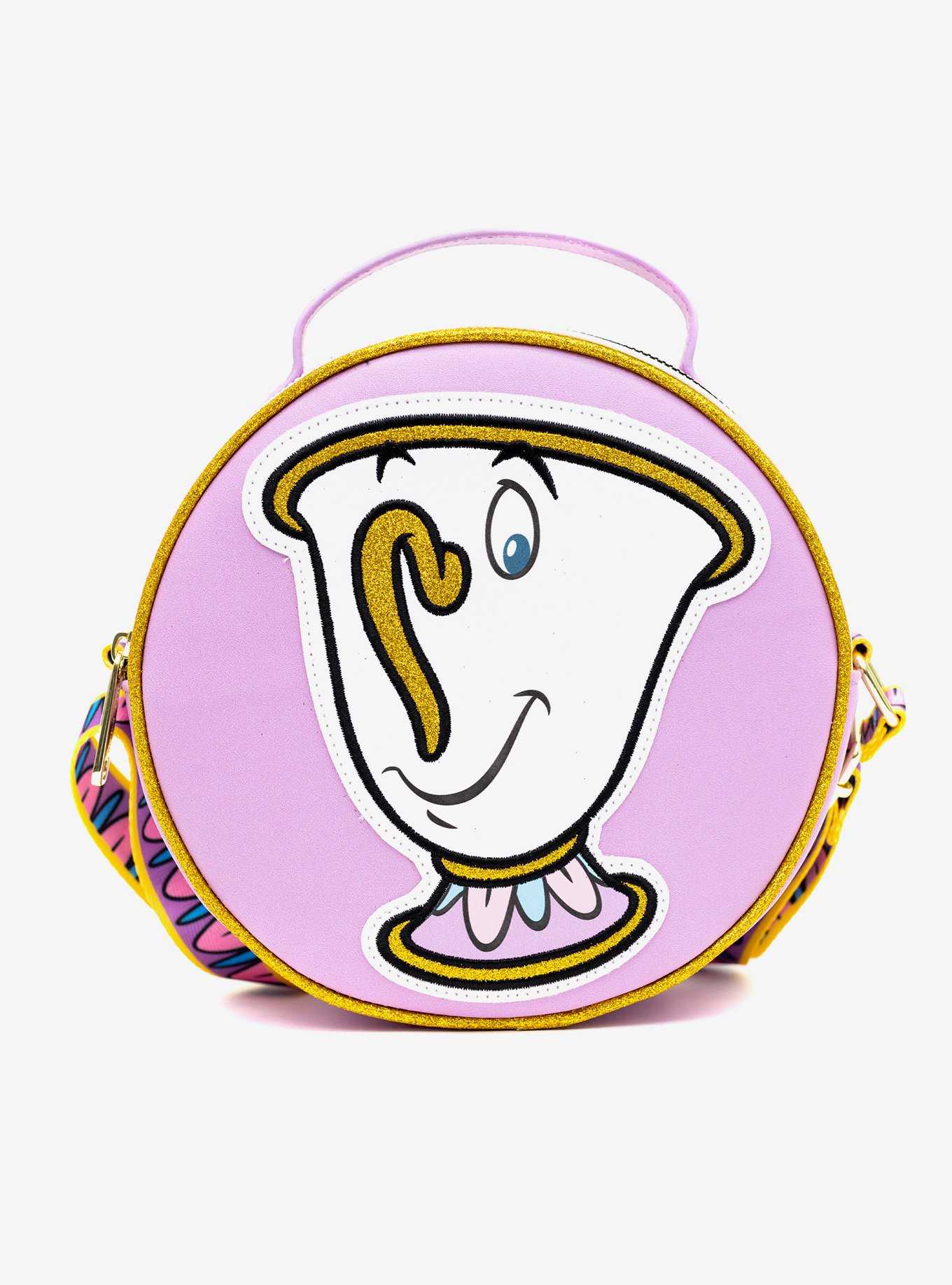 Buckle-Down Disney Beauty And The Beast Chip Crossbody Bag, , hi-res