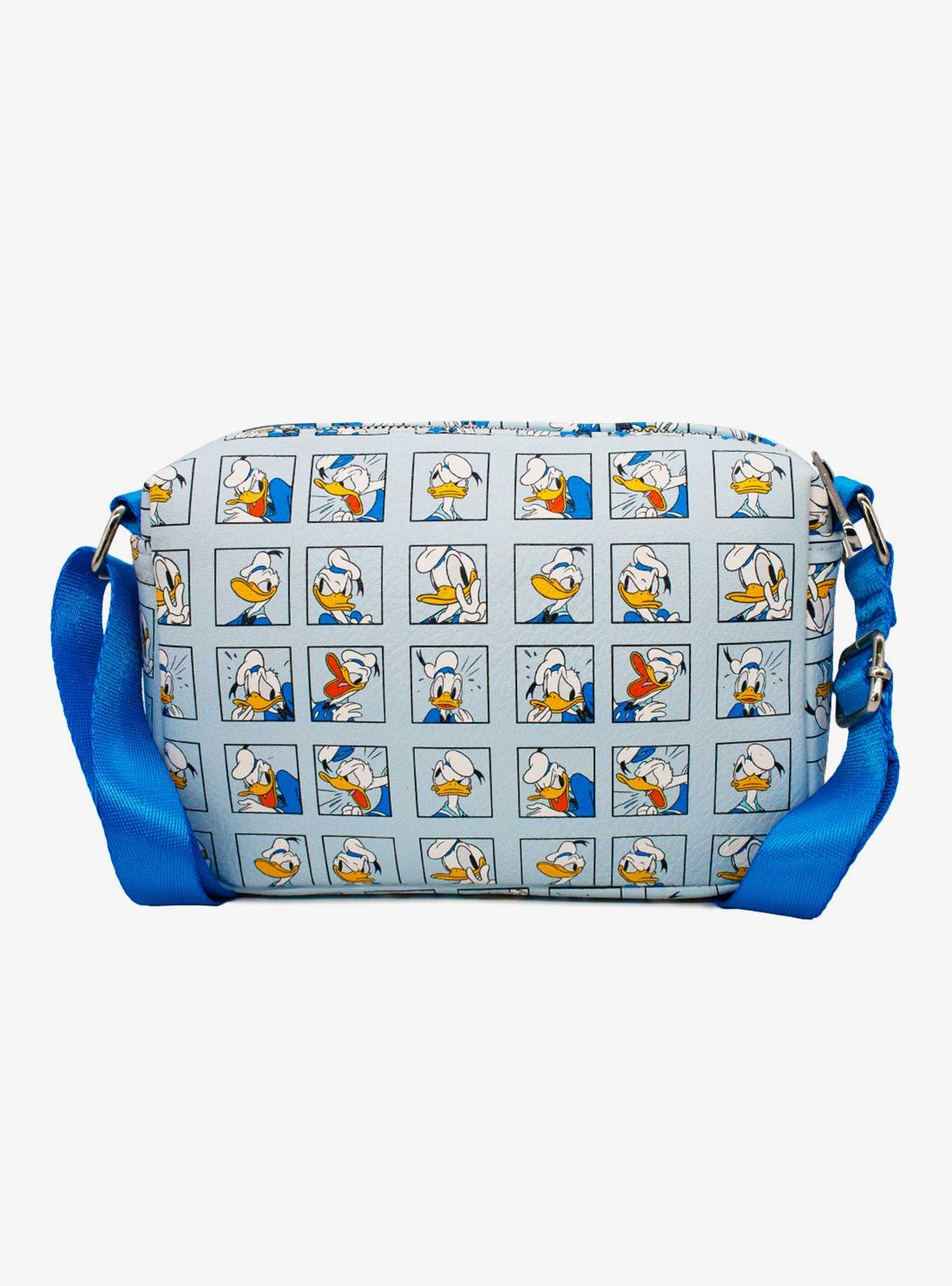 Buckle-Down Disney Donald Duck Panels Crossbody Bag, , hi-res
