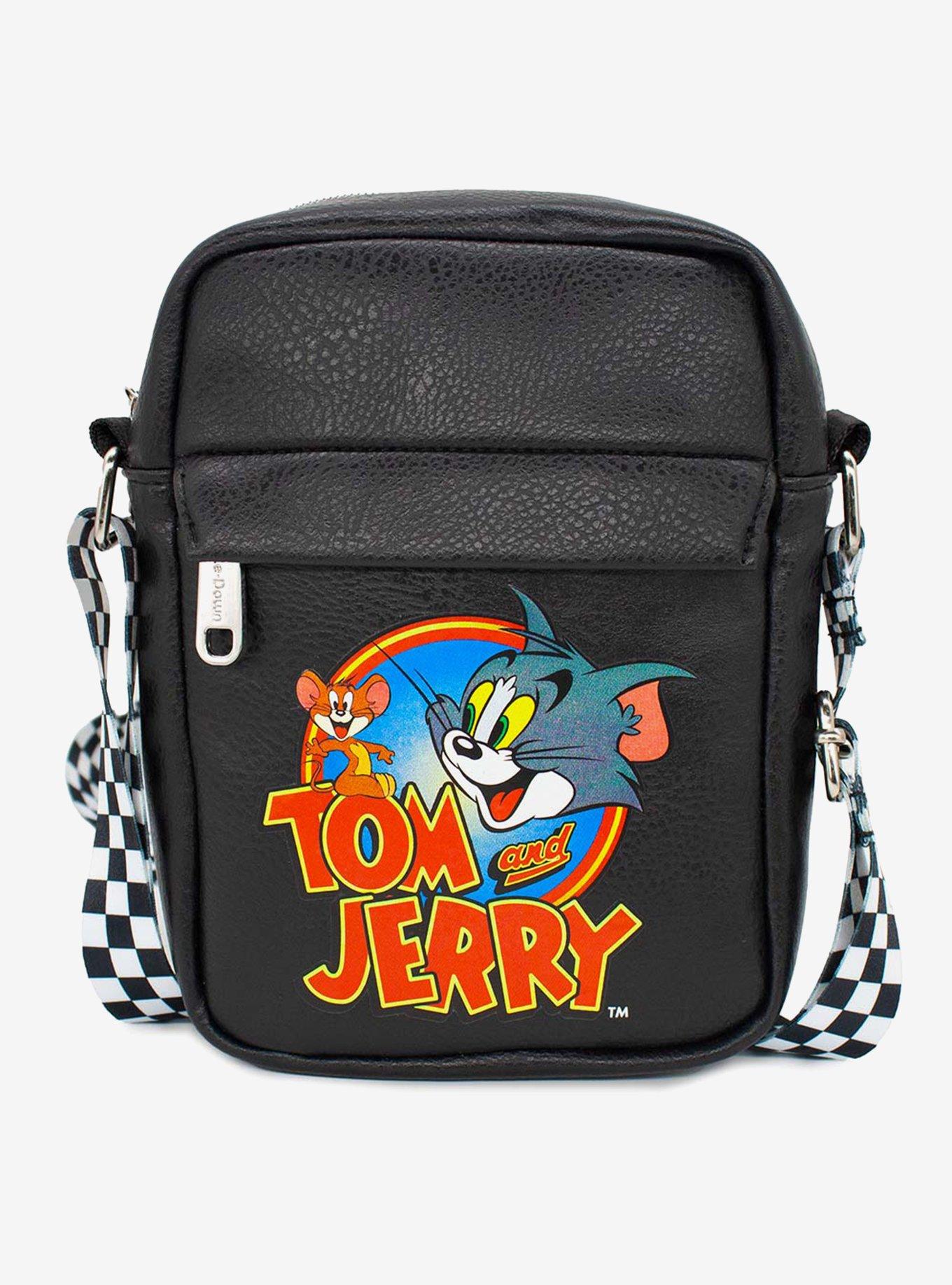 Buckle-Down Tom And Jerry Duo Crossbody Bag, , hi-res