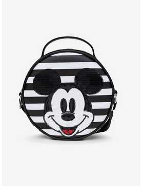 Buckle-Down Disney Mickey Mouse Stripe Crossbody Bag, , hi-res