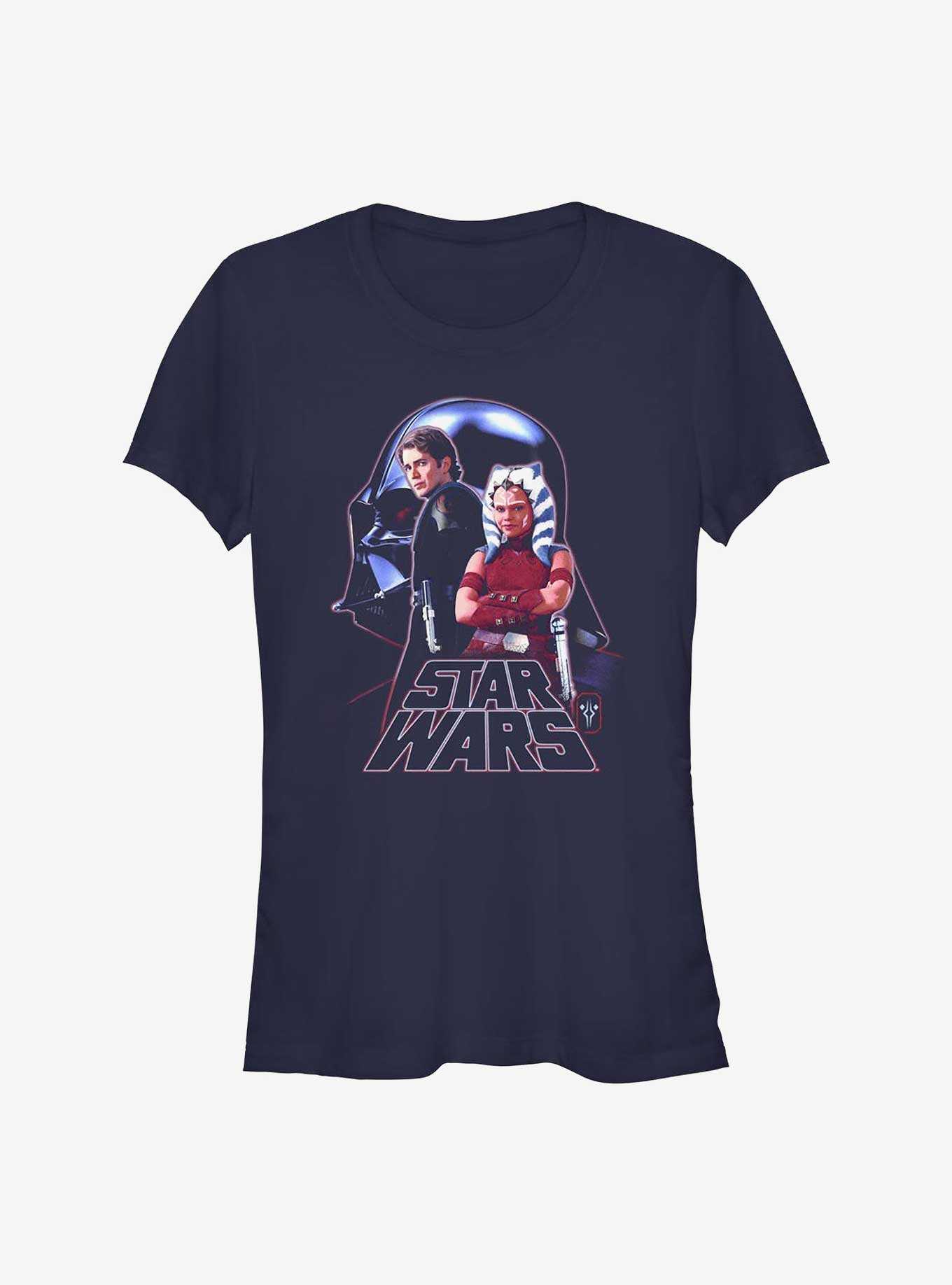 Disney Ahsoka Anakin Skywalker and Young Ahsoka Girls T-Shirt, , hi-res