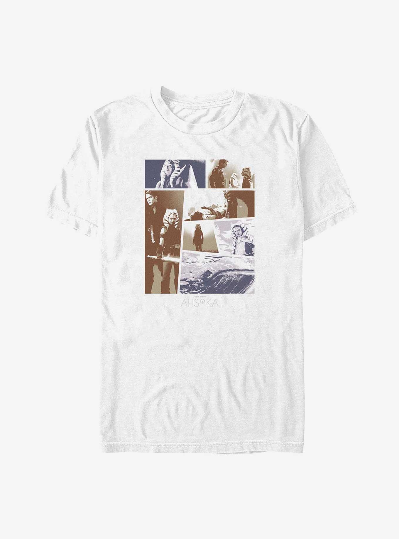 Disney Ahsoka Flashback Snips Big & Tall T-Shirt, WHITE, hi-res