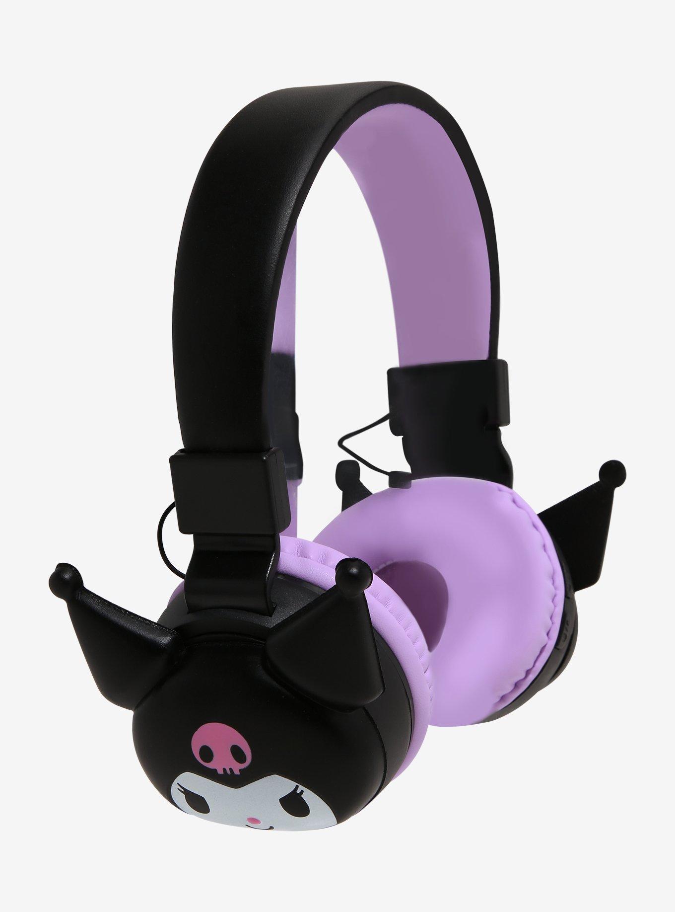 Kuromi Face Wireless Headphones, , hi-res