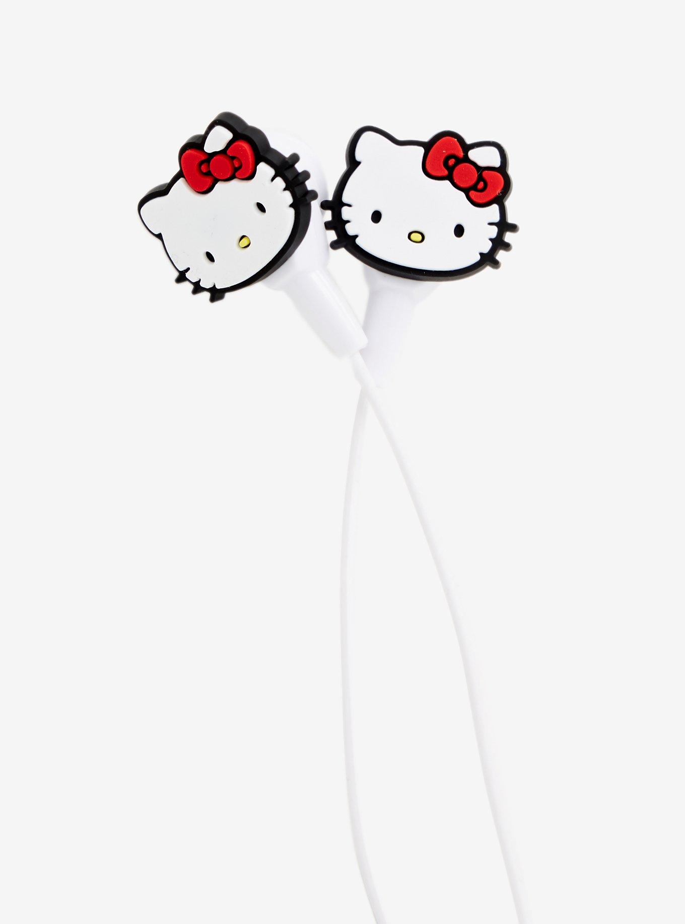 HOT TOPIC 2011 Hello Kitty Earbuds + CAT SINCH selling BAG Lot