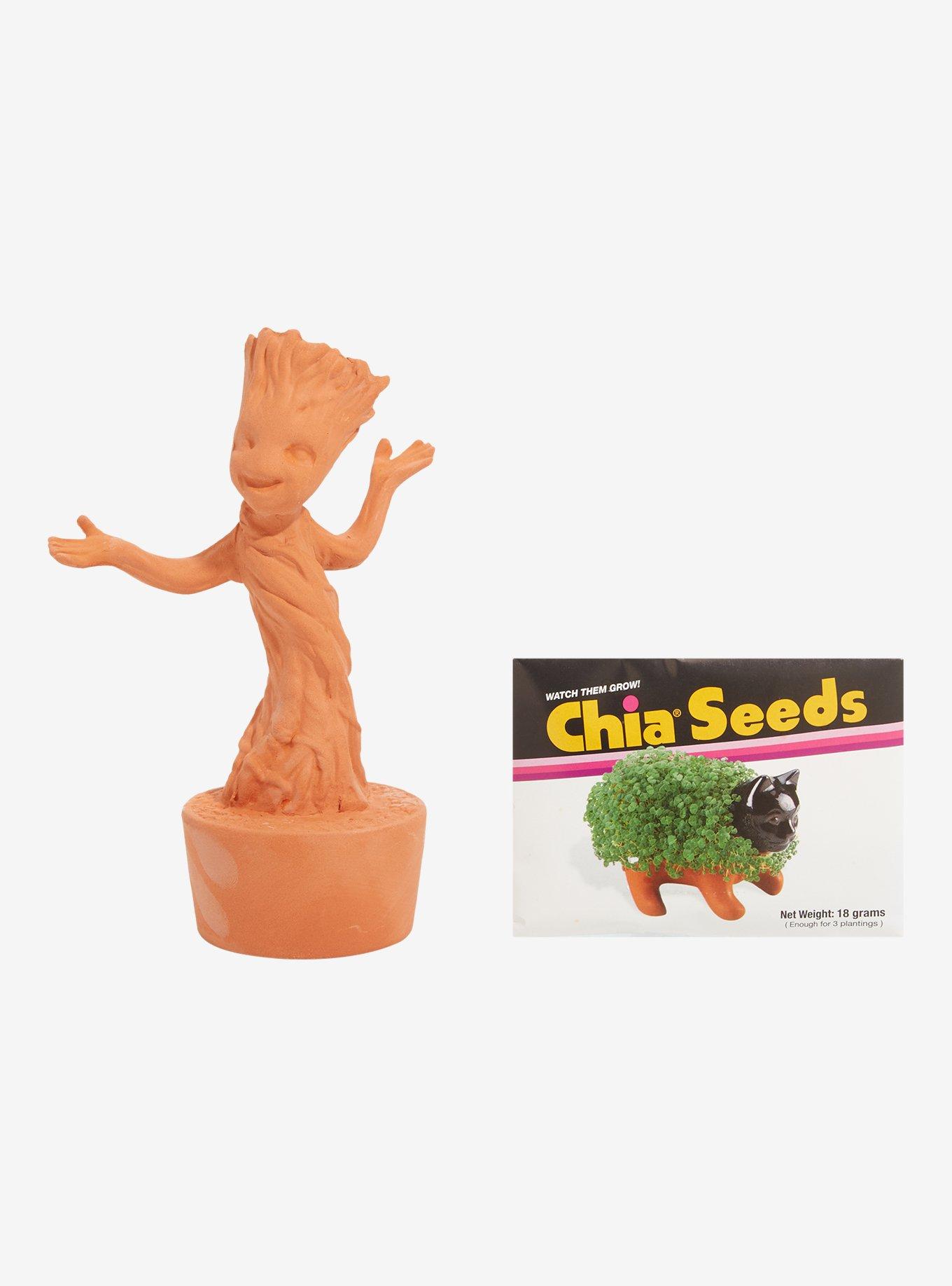 Bob Ross Gothic Chia Pet 