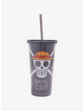 One Piece Straw Hat Crew Logo Acrylic Travel Cup, , hi-res