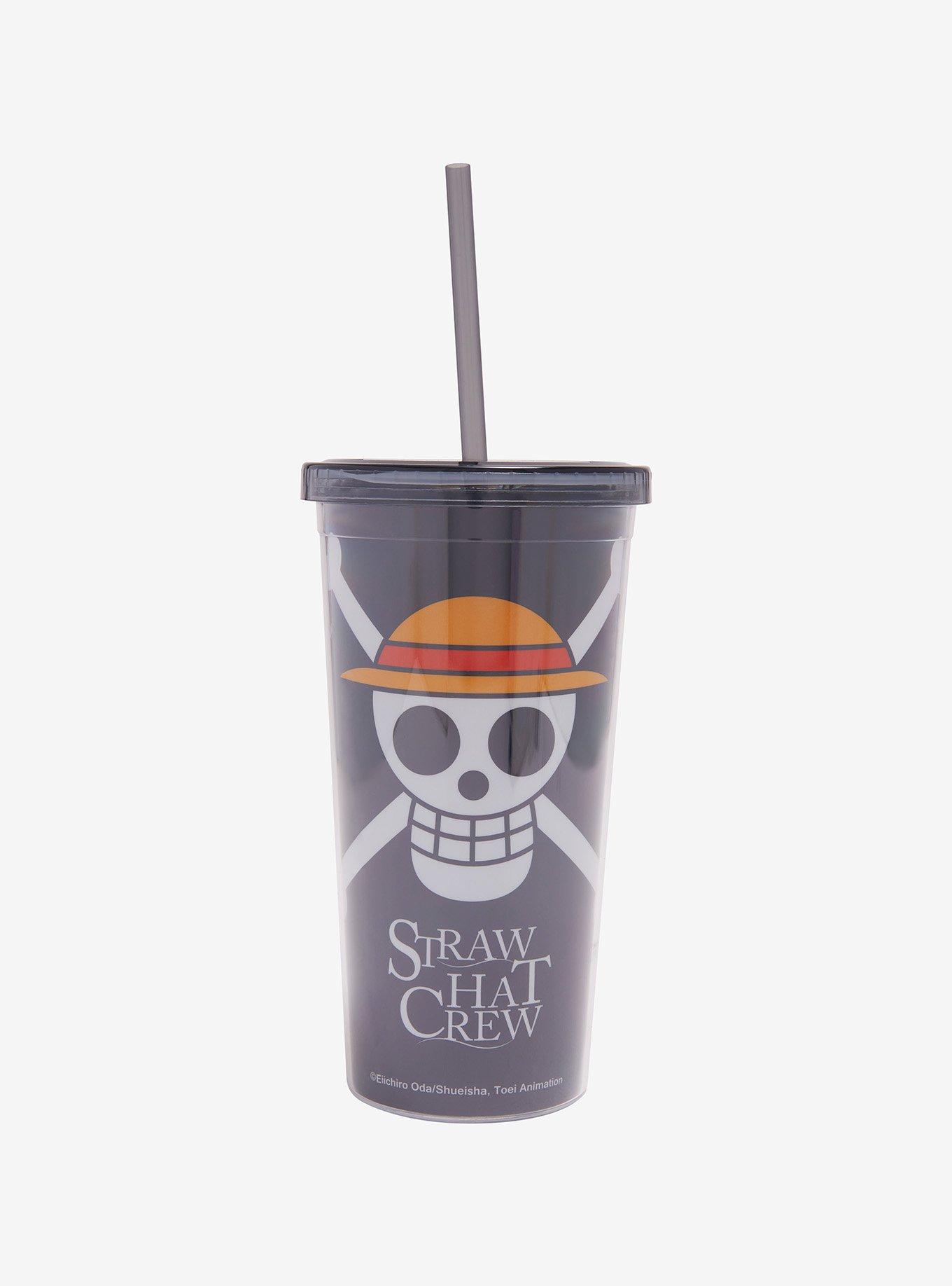 One Piece Straw Hat Crew Logo Acrylic Travel Cup, , hi-res