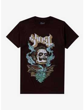 Ghost Jagged Winged Heart Boyfriend Fit Girls T-Shirt, , hi-res