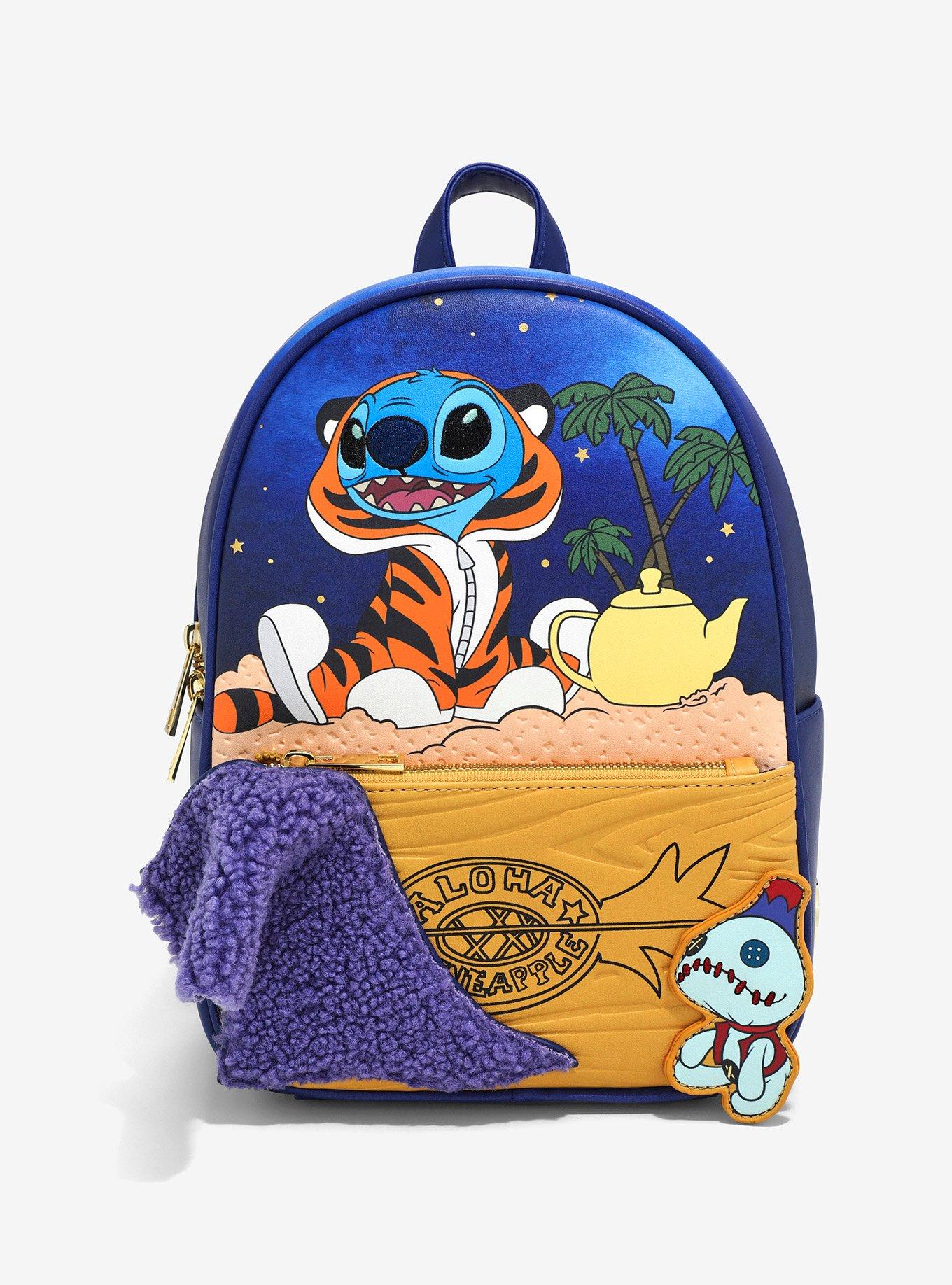 Her Universe Disney Stitch Aladdin Rajah Mini Backpack, , hi-res