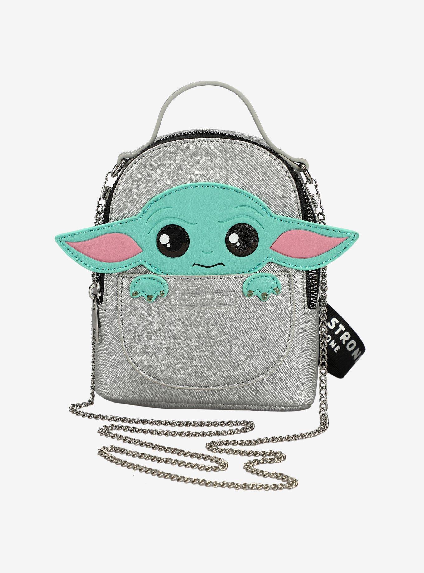 Star Wars The Mandalorian Grogu Mini Wristlet Bag, , hi-res view 1