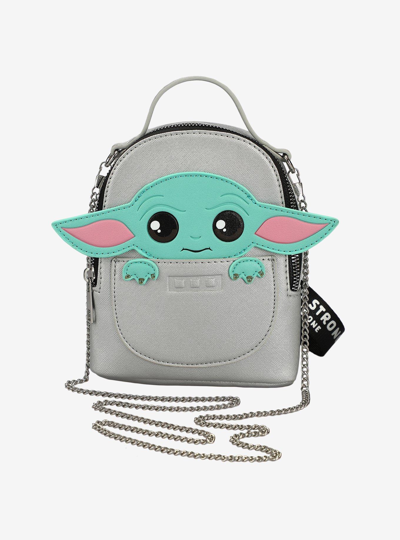 Star Wars The Mandalorian Grogu Mini Wristlet Bag, , hi-res