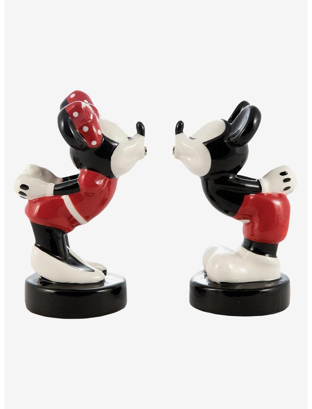 Disney Mickey Mouse & Minnie Mouse Kissing Salt & Pepper Shaker Set, , hi-res