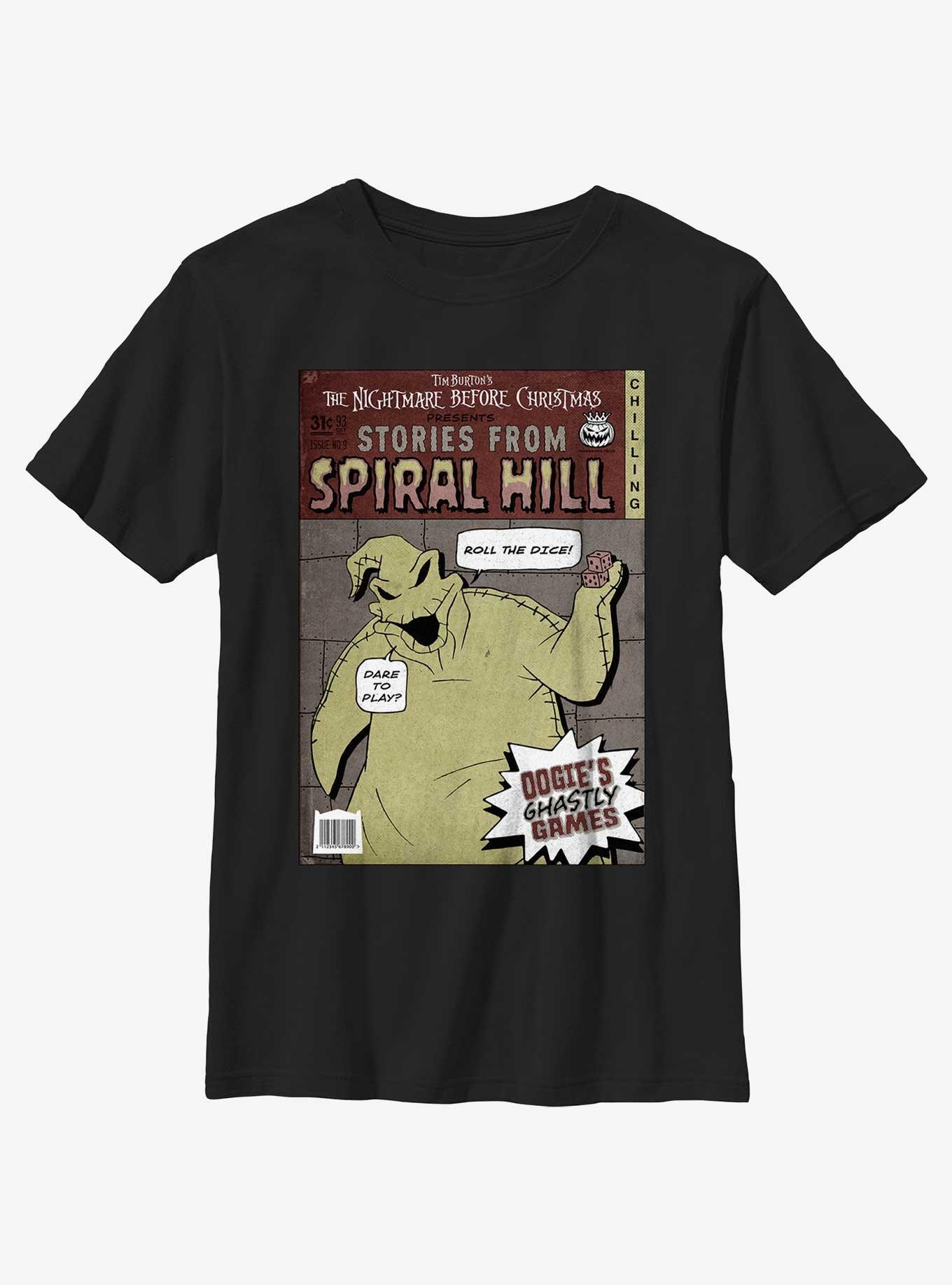 Disney The Nightmare Before Christmas Stories From Spiral Hill Oogie Boogie Youth T-Shirt, , hi-res