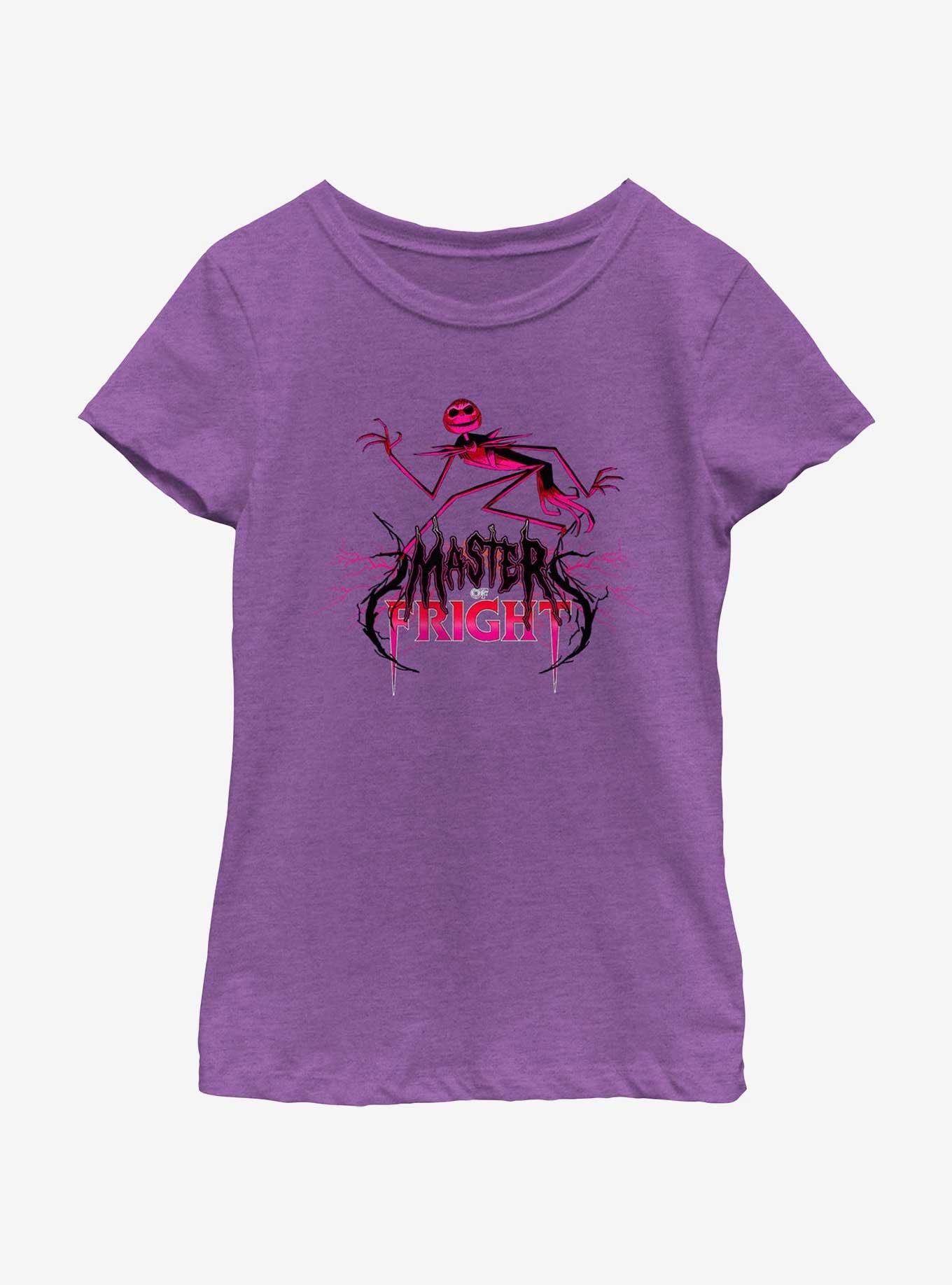 Disney The Nightmare Before Christmas Master Of Fright Jack Skellington Youth Girls T-Shirt
