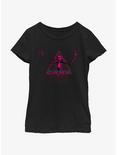 Disney The Nightmare Before Christmas King Of Halloween Jack Skellington Youth Girls T-Shirt, BLACK, hi-res