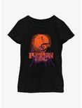 Disney The Nightmare Before Christmas Jack Skellington The Pumpkin King Youth Girls T-Shirt, BLACK, hi-res