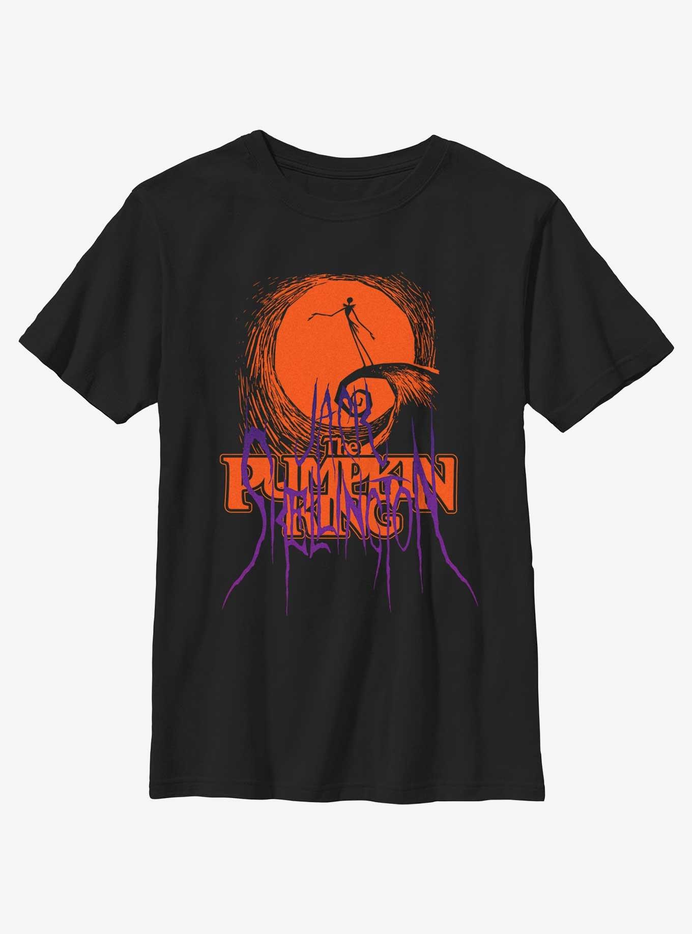 Disney The Nightmare Before Christmas Jack Skellington The Pumpkin King Youth T-Shirt