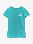 Disney Pixar Coco Pocket Guitars Youth Girls T-Shirt, TAHI BLUE, hi-res