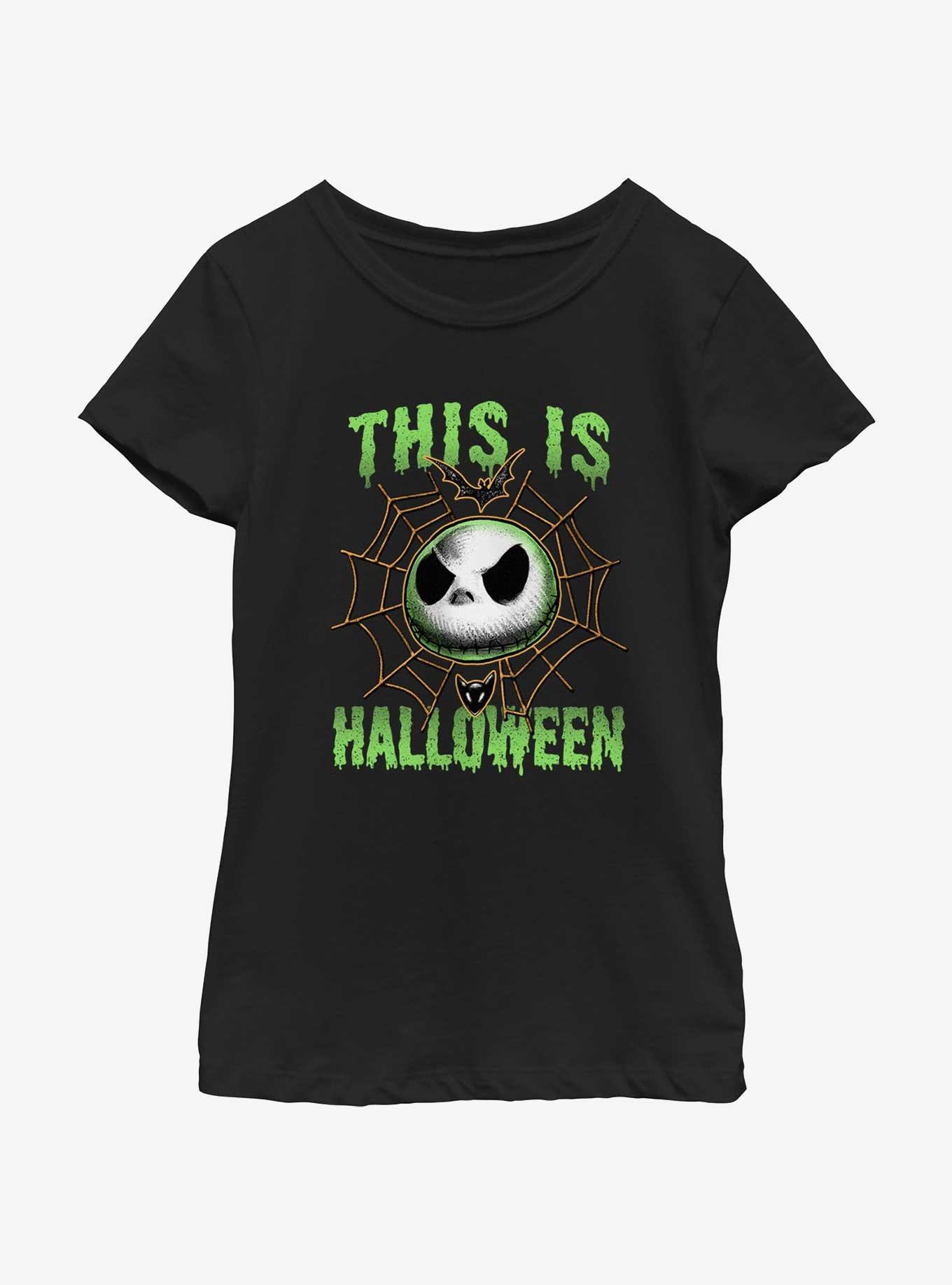 Disney The Nightmare Before Christmas Jack Skellington This Is Halloween Youth Girls T-Shirt, , hi-res