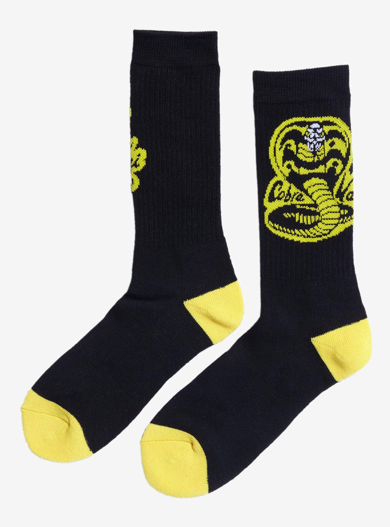 Cobra Kai Logo Crew Socks, , hi-res