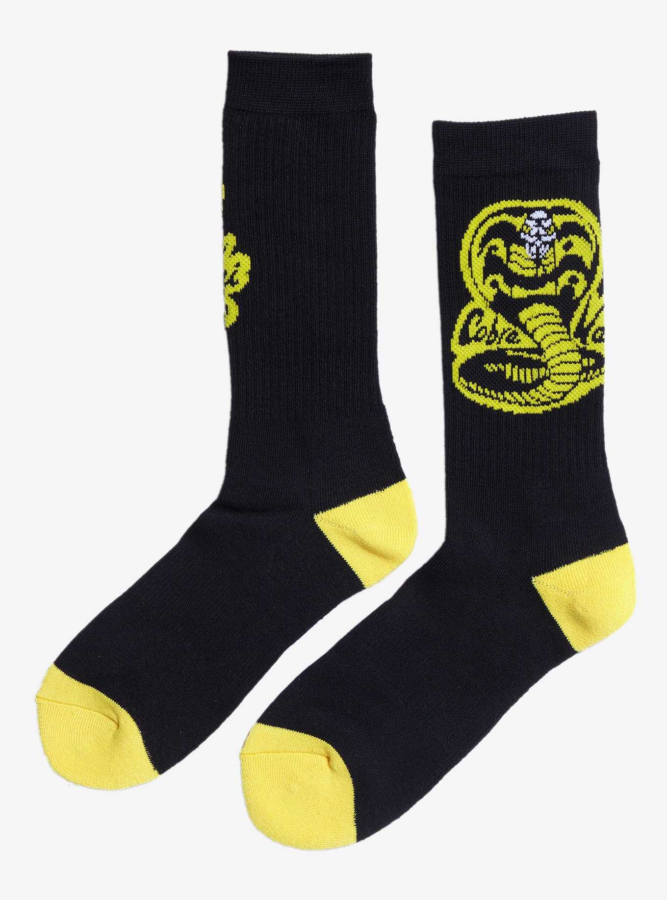 Cobra Kai Logo Crew Socks, , hi-res