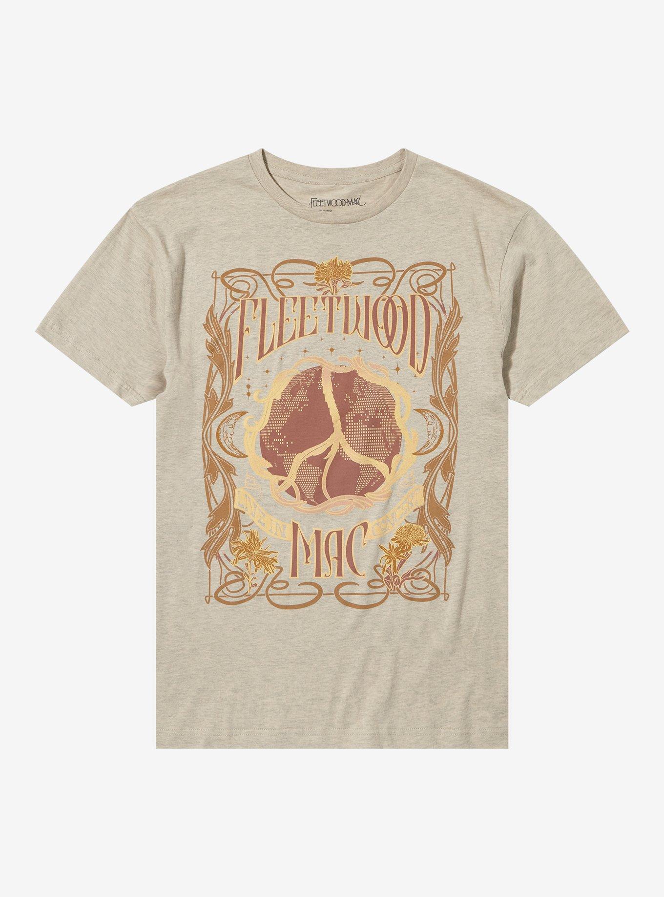 Fleetwood Mac Live In Concert Heather Oatmeal T-Shirt | Hot Topic