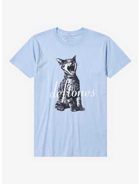 Deftones Like Linus Cat Boyfriend Fit Girls T-Shirt, , hi-res