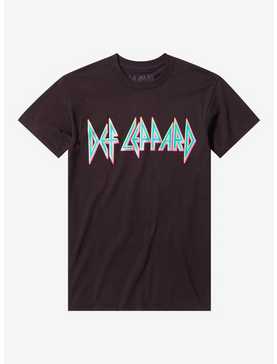 Def Leppard Animal Neon Boyfriend Fit Girls T-Shirt, , hi-res