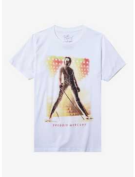 Queen Freddie Mercury Portrait Boyfriend Fit Girls T-Shirt, , hi-res