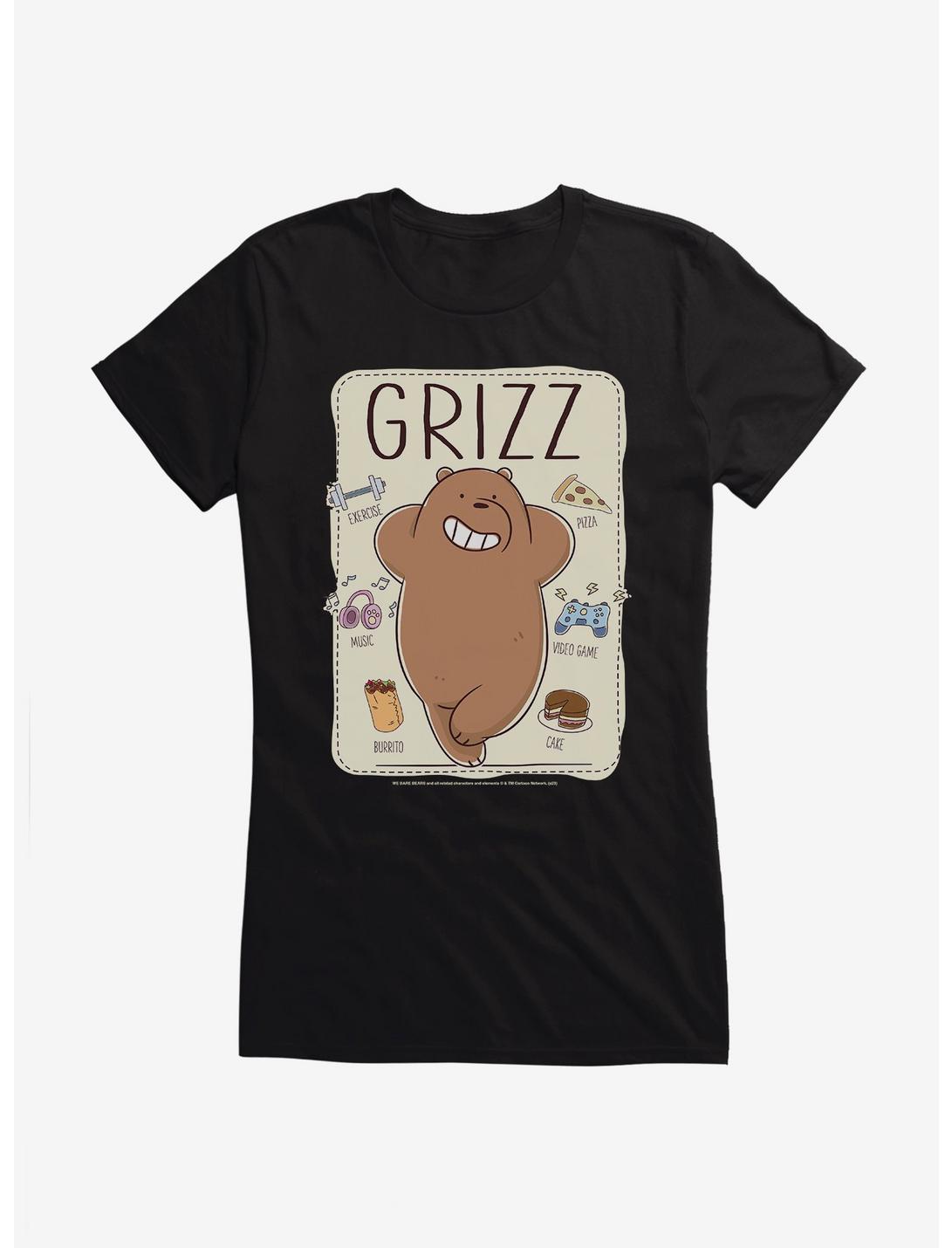 We Bare Bears Grizz Girls T-Shirt, , hi-res